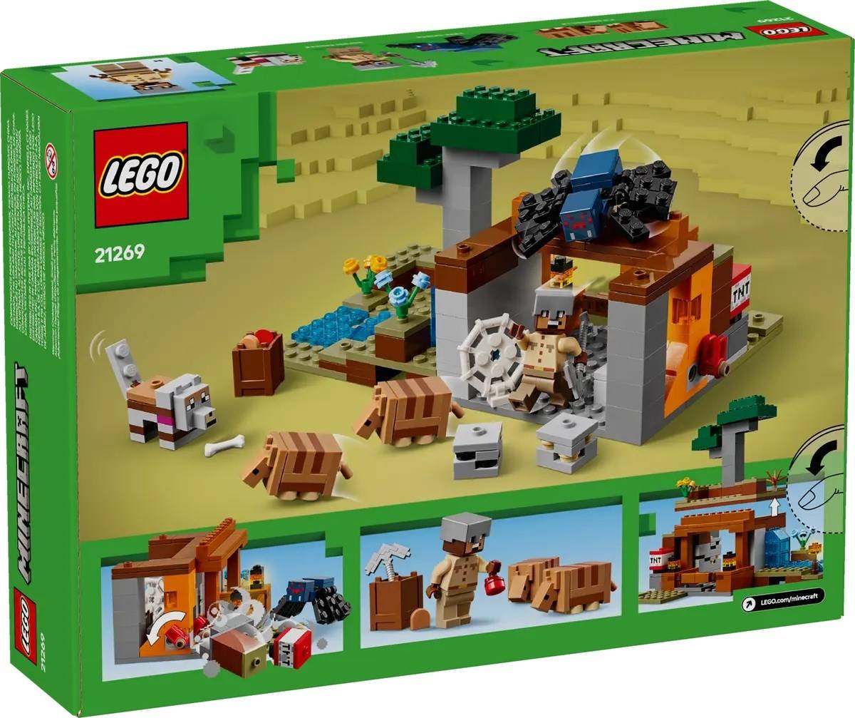 LEGO Minecraft Armadillo Mijn Expeditie Bouwset 21269-1