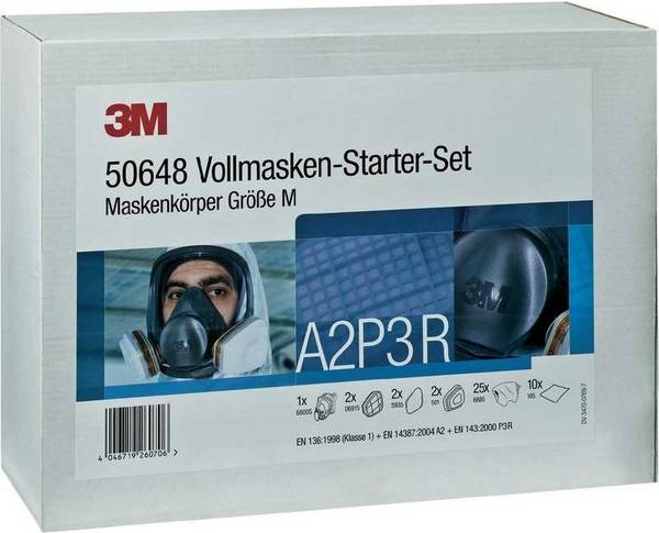 3 M Volledig Gezichtsmasker Startset (DE272919916)