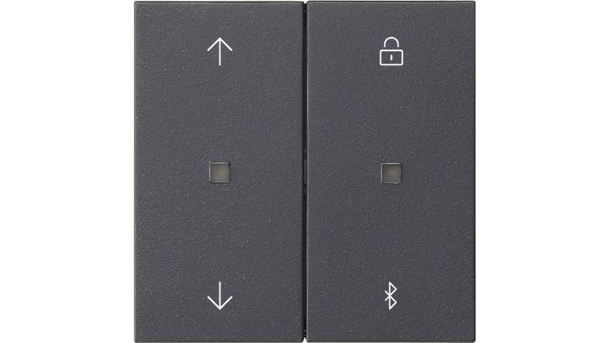 GIRA 536728 S3000 Jaloezieën + Timer Bluetooth 55 Antraciet (536728)-0