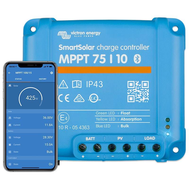 SmartSolar MPPT 75/10 Laadregelaar-1
