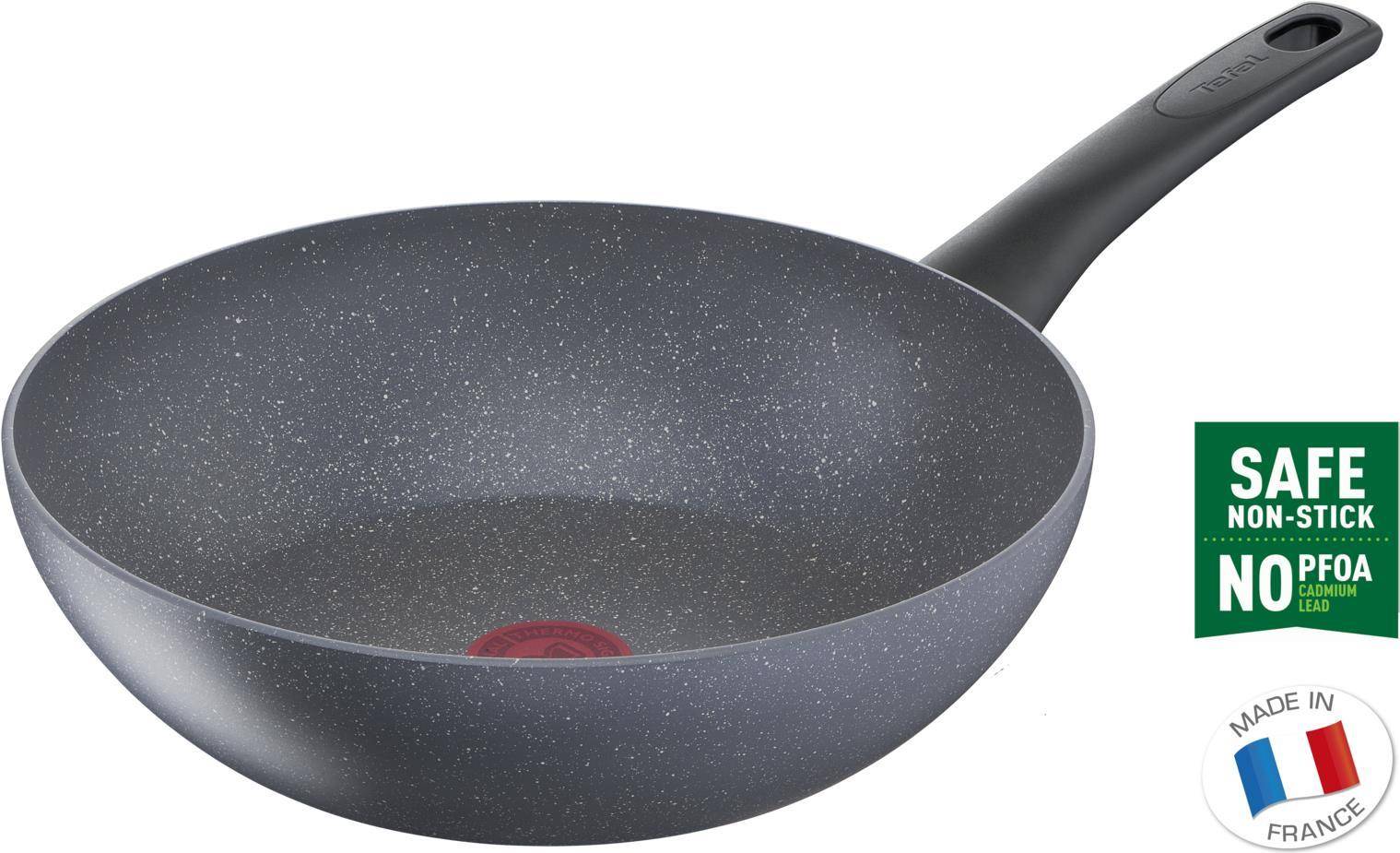 Tefal Healthy Chef Wok/Koekenpan 28 cm Grijs - G1501923-0