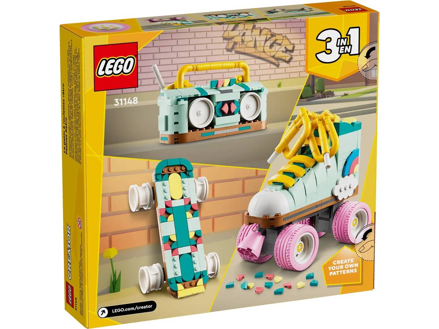LEGO Creator 31148 Retro Rollerskate Bouwset (31148)-1