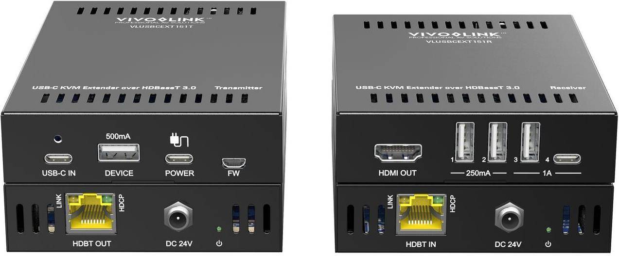 USB-C 4K KVM Extender over HDBT 3.0 (VLUSBCEXT151) HDBT3.0-0