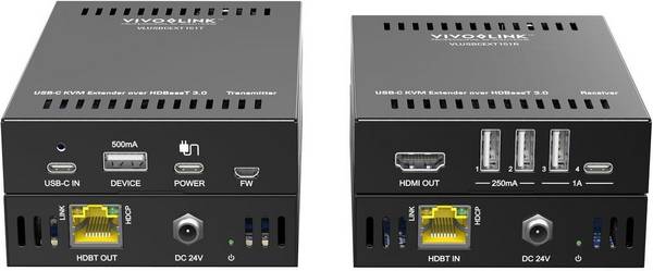 USB-C 4K KVM Extender over HDBT 3.0 (VLUSBCEXT151) HDBT3.0
