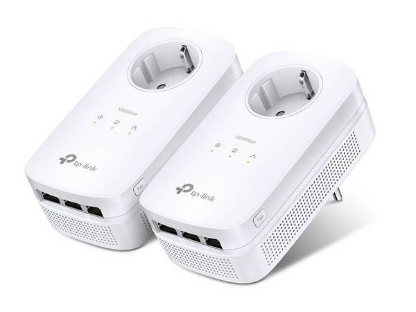 TP-LINK TL-PA8030P KIT - Starter Kit - Bridge - GigE, HomePlug AV - Aansluitbaar op Wandcontactdoos