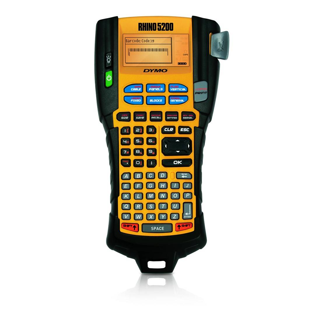 Dymo Rhino 5200 Hard Case Kit - Labelprinter - Z/W - Rol (1,9 cm) (S0841400)-1