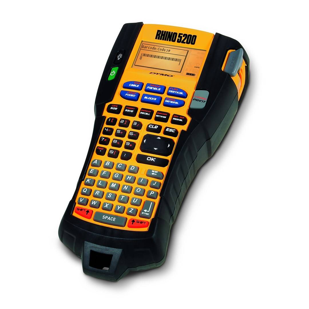 Dymo Rhino 5200 Hard Case Kit - Labelprinter - Z/W - Rol (1,9 cm) (S0841400)-2