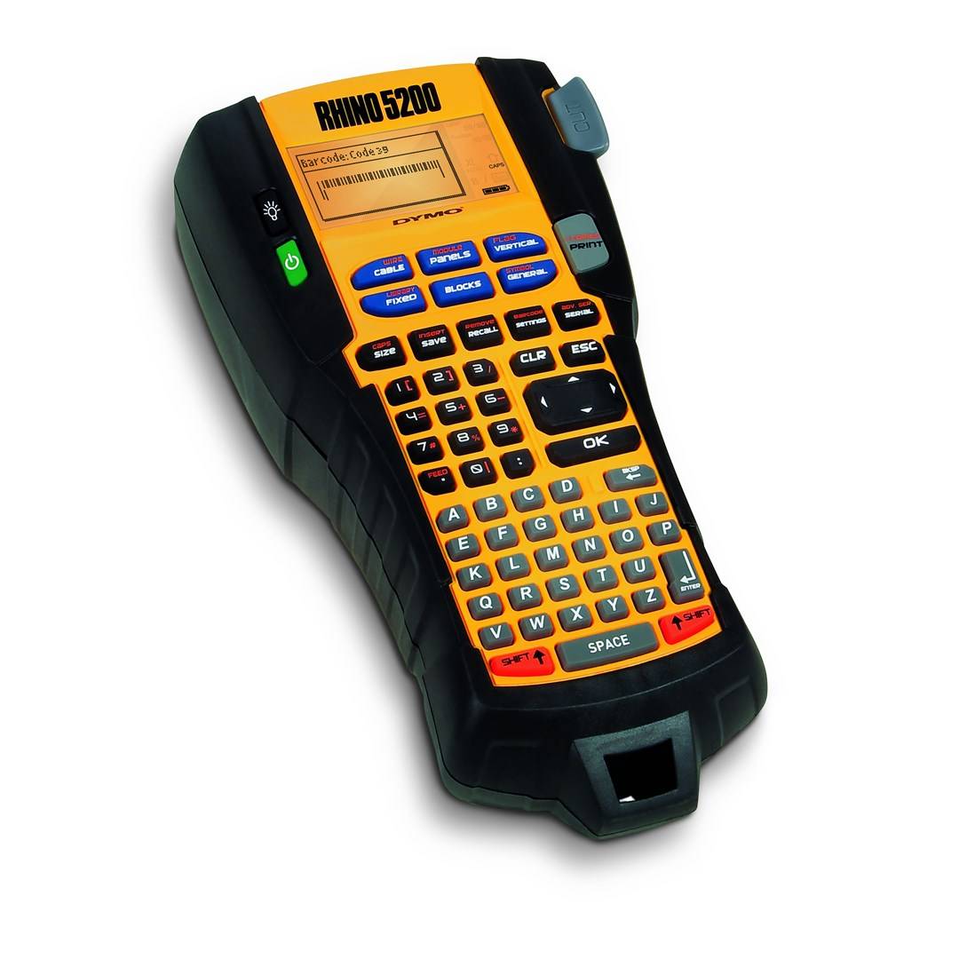 Dymo Rhino 5200 Hard Case Kit - Labelprinter - Z/W - Rol (1,9 cm) (S0841400)-3
