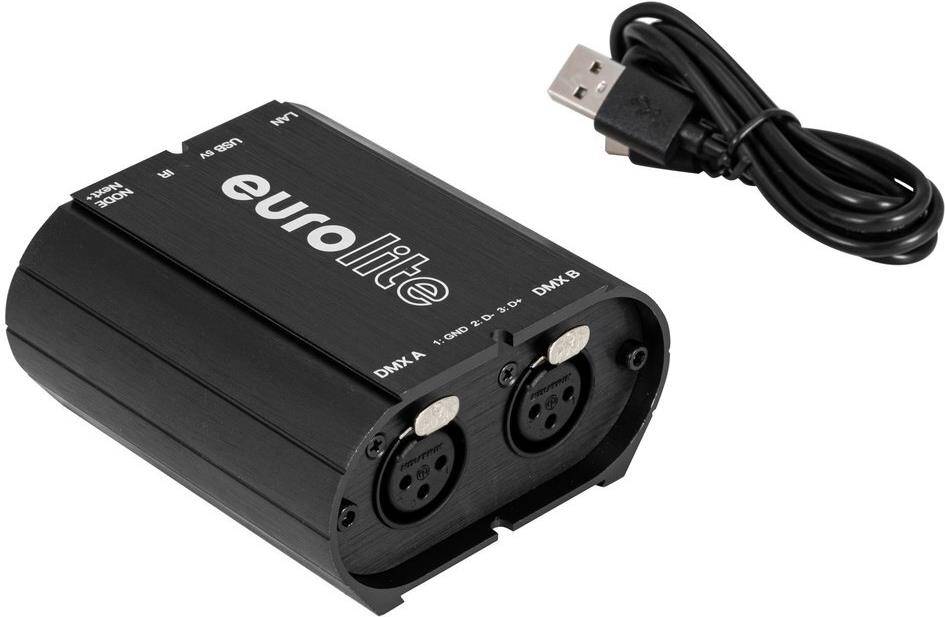 EUROLITE USB/LAN-DMX 2 x 512ch Interface (51860117)-0