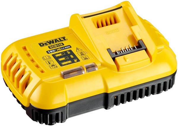 DeWALT DCB118-QW - Acculader - 8 A - voor DeWALT DCMPP568N-XJ, XR DCB182, DCB184