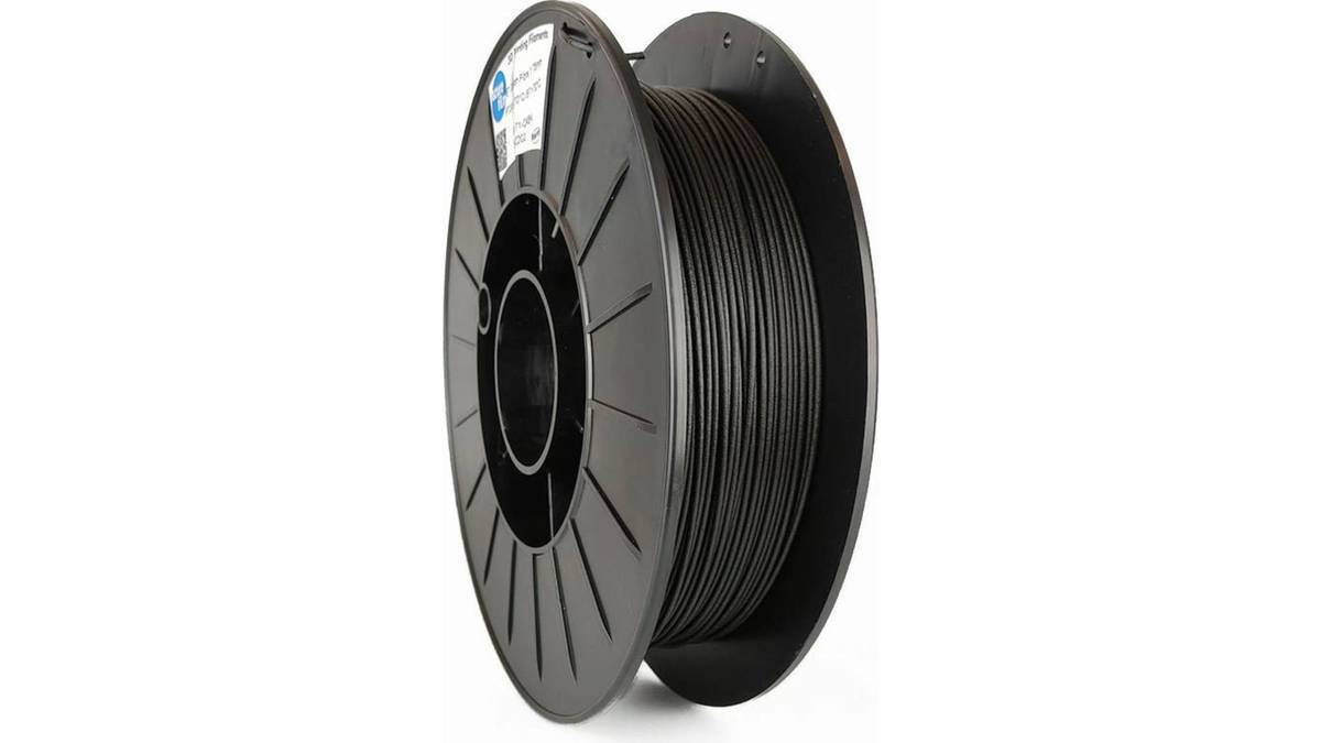 Azurefilm PET Carbon Fiber 3D Filament - 1,75 mm - 500 g - FG171-CABK-0