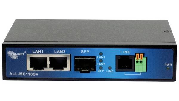 ALLNET ISP Bridge Modem VDSL2 - Niet-beheerd - Bridge - 1 Gbps - Ethernet - RJ-11, RJ-45 A195586