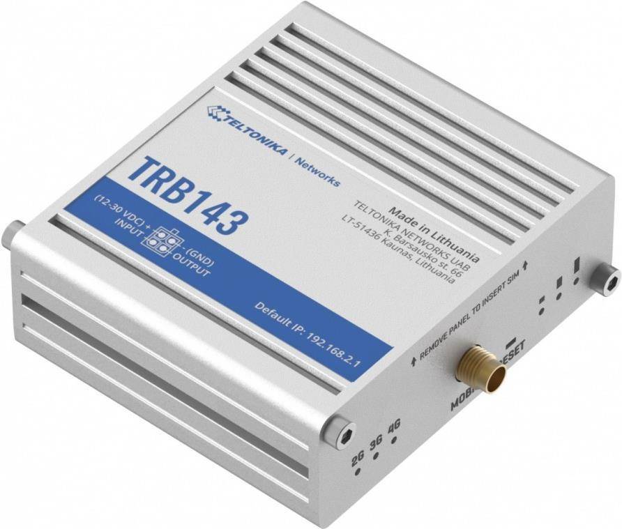 Teltonika TRB143 Gateway/Controller - 10/100/1000 Mbit/s (TRB143000000)-0