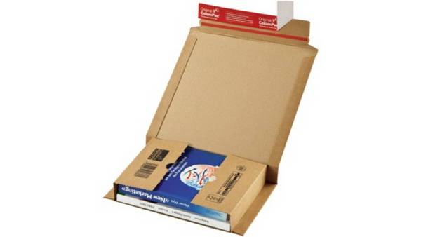 ColomPac Boekverpakking 35,0 x 25,4 x 7,8 cm, Bruin CP021.09.020