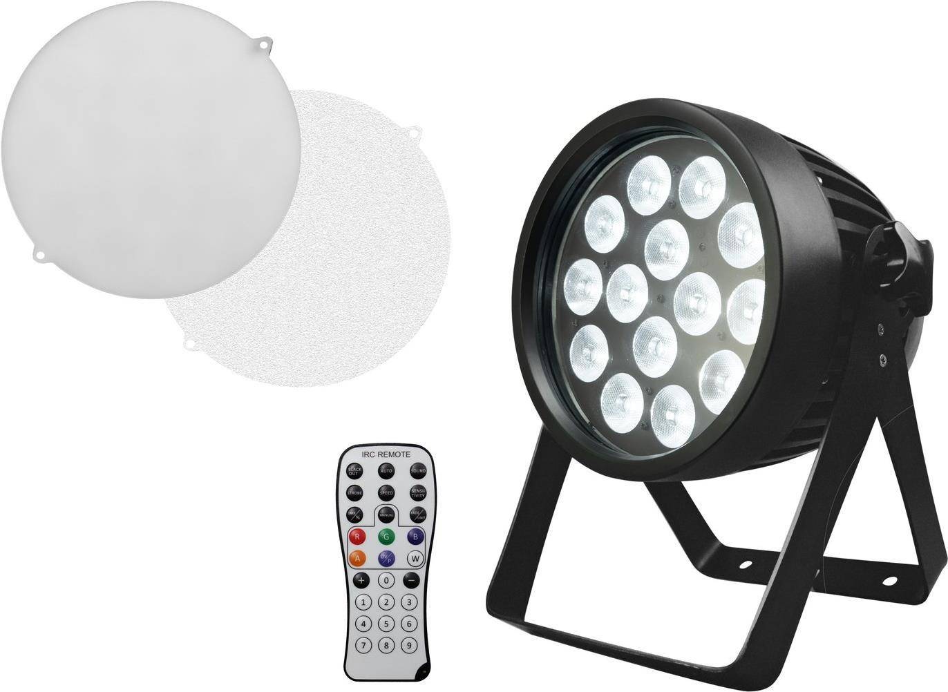 EUROLITE LED IP PAR 14 x 10W HCL Waterdichte Spotlight RGBW UV - 51914172-0