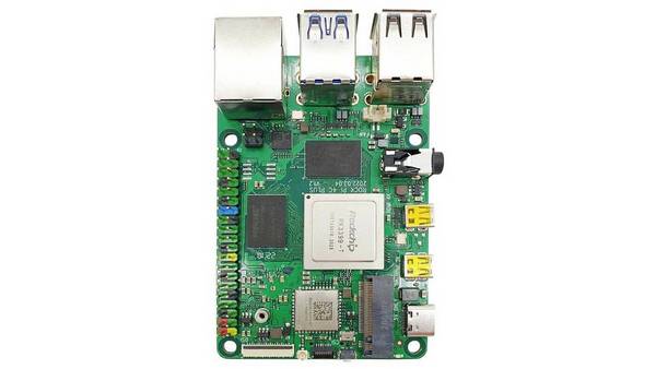 Rock 4 C+ 4GB RK3399T - Single-Board Computer - Dualband WLAN/Bluetooth 5.0 - MicroHDMI Rock4C+4GBW