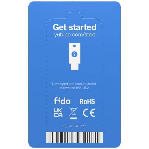 Yubico NFC - USB Beveiligingssleutel - FIDO2/WebAuthn - USB-A-4