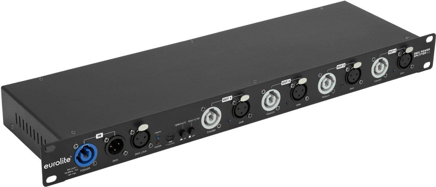 EUROLITE DMX Voedingsverdeler - 4 x 4 - 3-Pins XLR - 70064806 3-pol-0