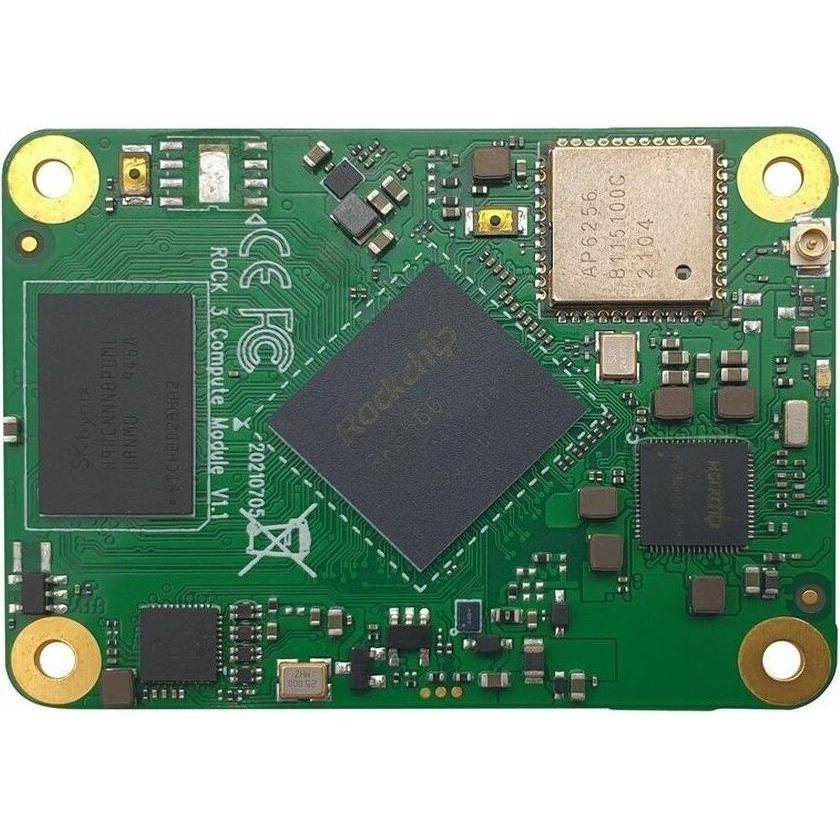 Radxa CM3 Model A Rock3 RK3566 Compute Module, 8GB RAM, 32GB eMMC, Geen Wifi (RM116-D8E32W0)-0