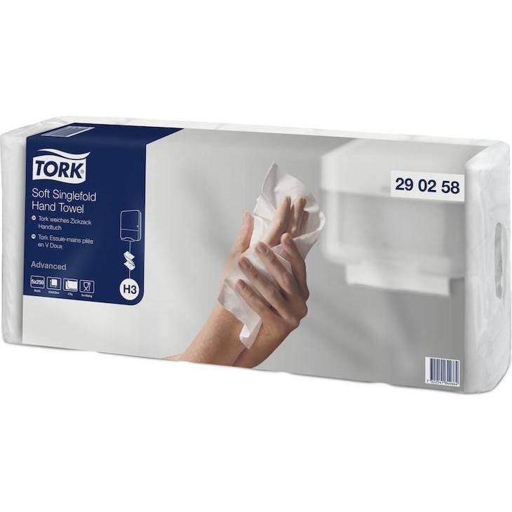 TORK Advanced H3 Zigzag Vouwhanddoeken 2-laags 3750 Vellen 2-Ply-0