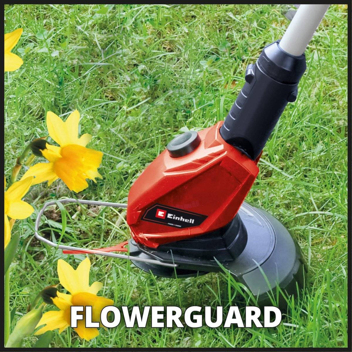 Einhell GE-CT 18 Li Solo - Draadloze Grastrimmer - 8500 RPM - 24 cm - Zonder Accu en Lader (3411172)-0