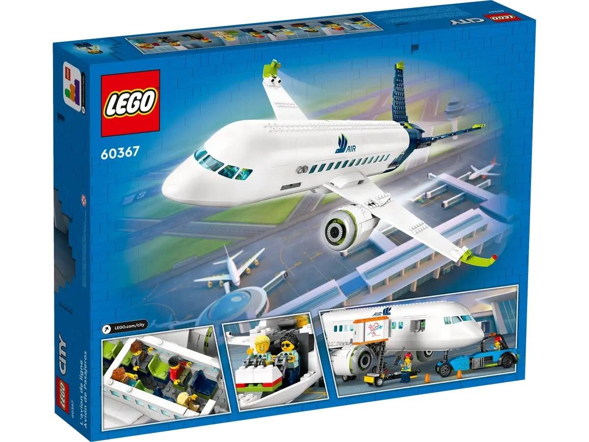 LEGO City Passagiersvliegtuig 60367-1