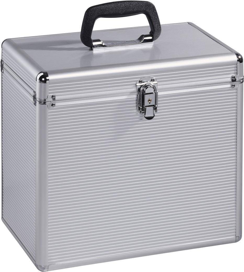 Hama Opbergmedia Koffer voor 50 LP's - Zilver - 00181435-0