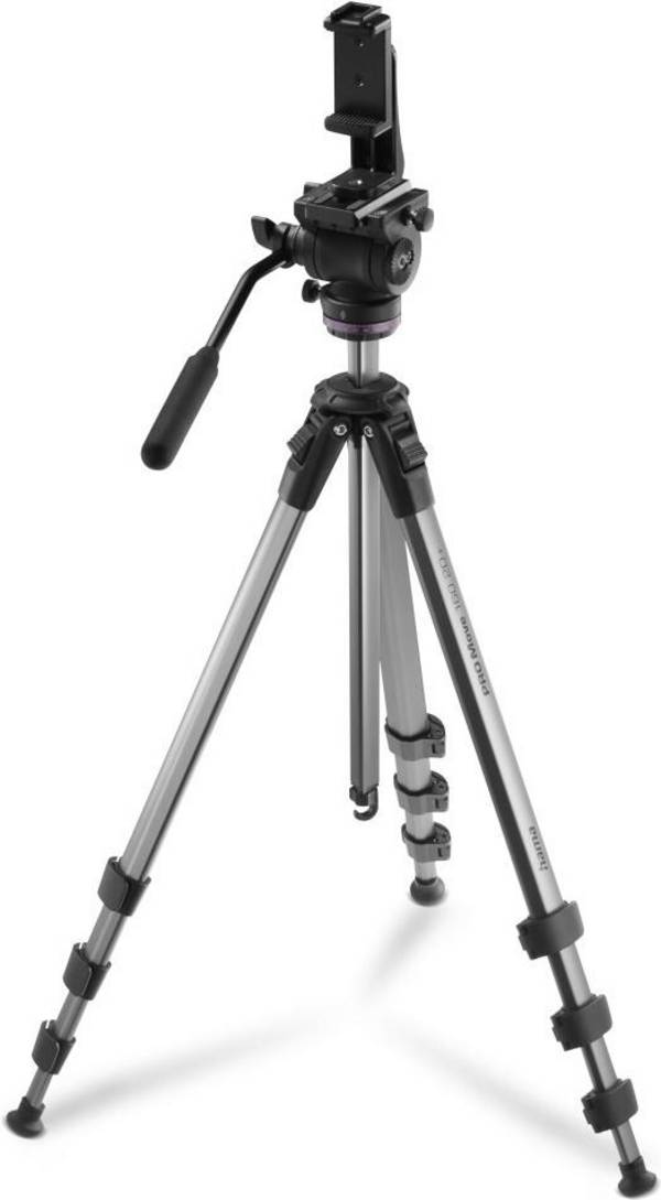 Hama PRO Move 160 2D+ Statief - Videostatief voor Camera en Mobiele Telefoon - 160 cm (00004668)
