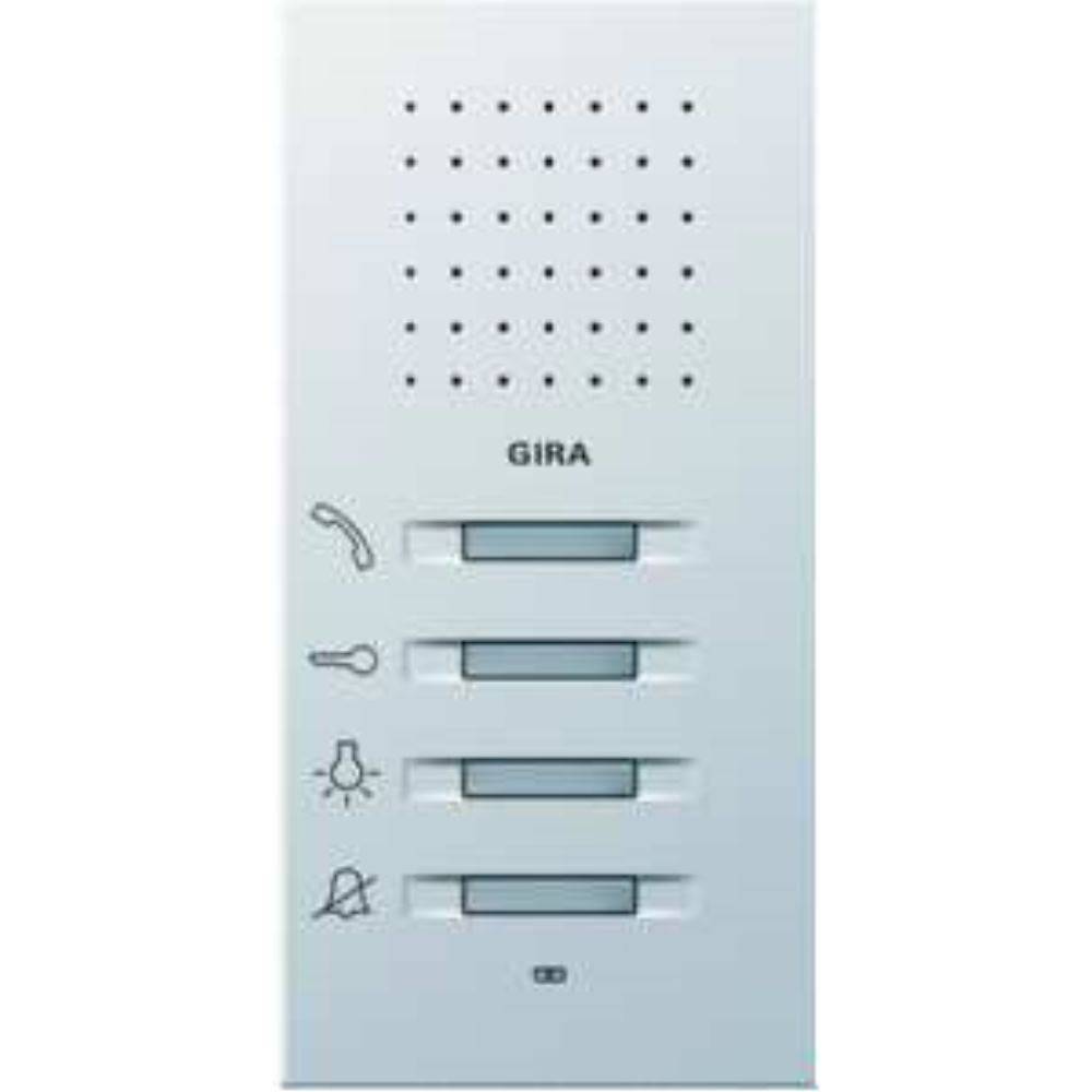 GIRA Appartementstation 1250112 AP Oppervlak Puur Wit-0