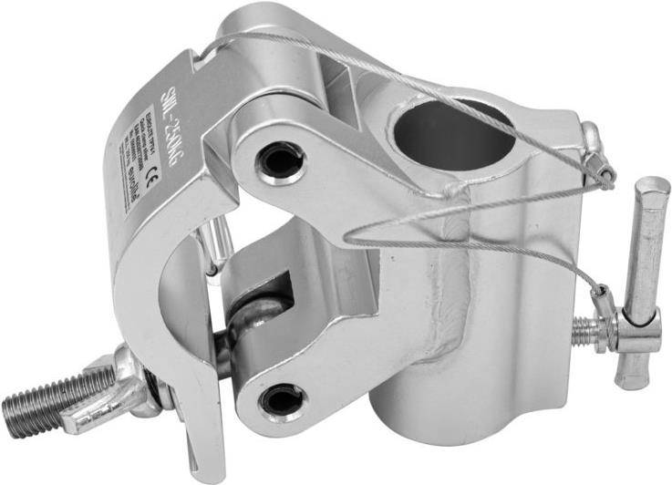EUROLITE TPTV-1 Klem - Zilver - 59006933-0