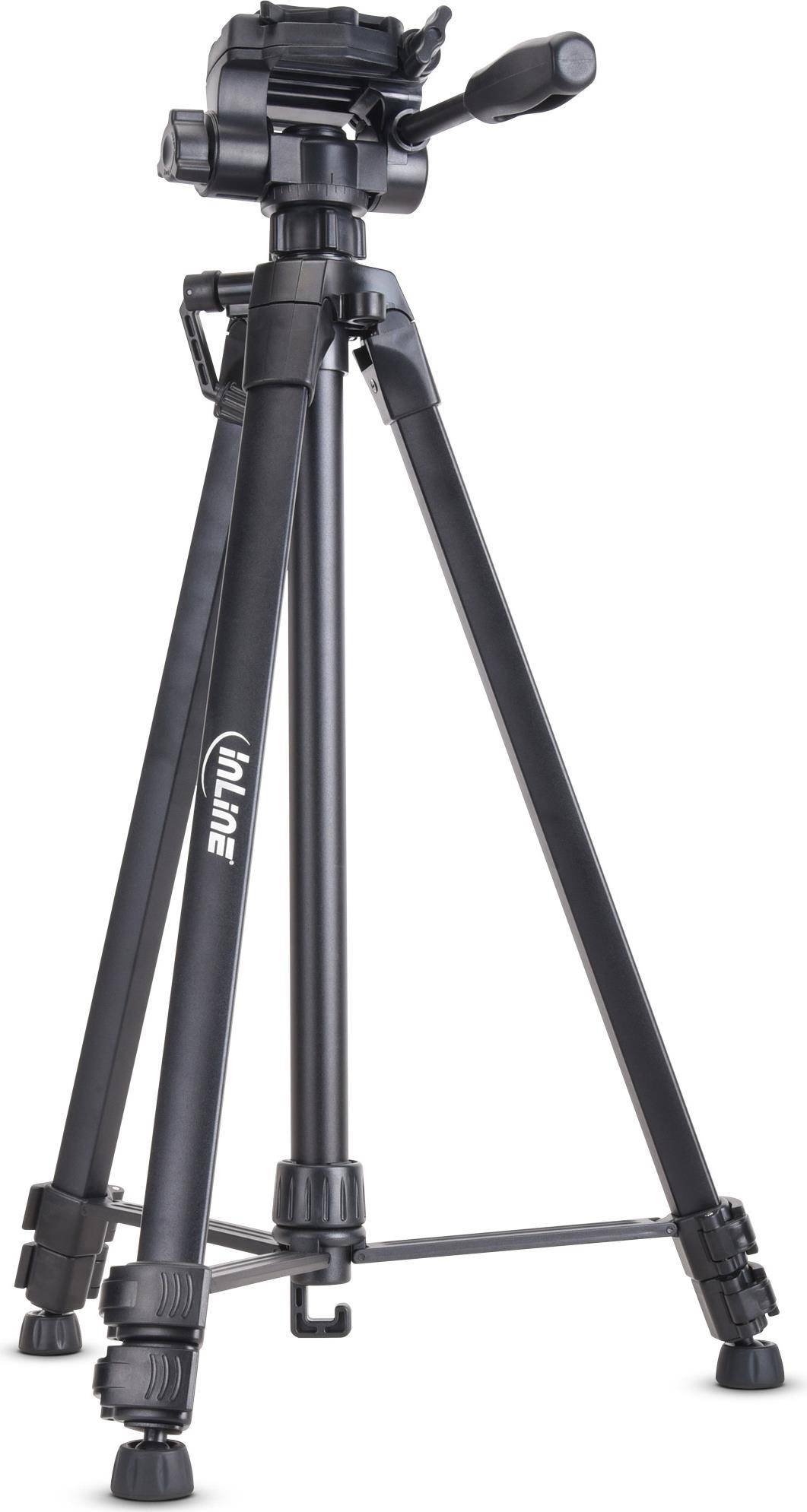 InLine Statief - Universeel - Aluminium - Zwart - Max Hoogte 1,73 m - 48018B-0