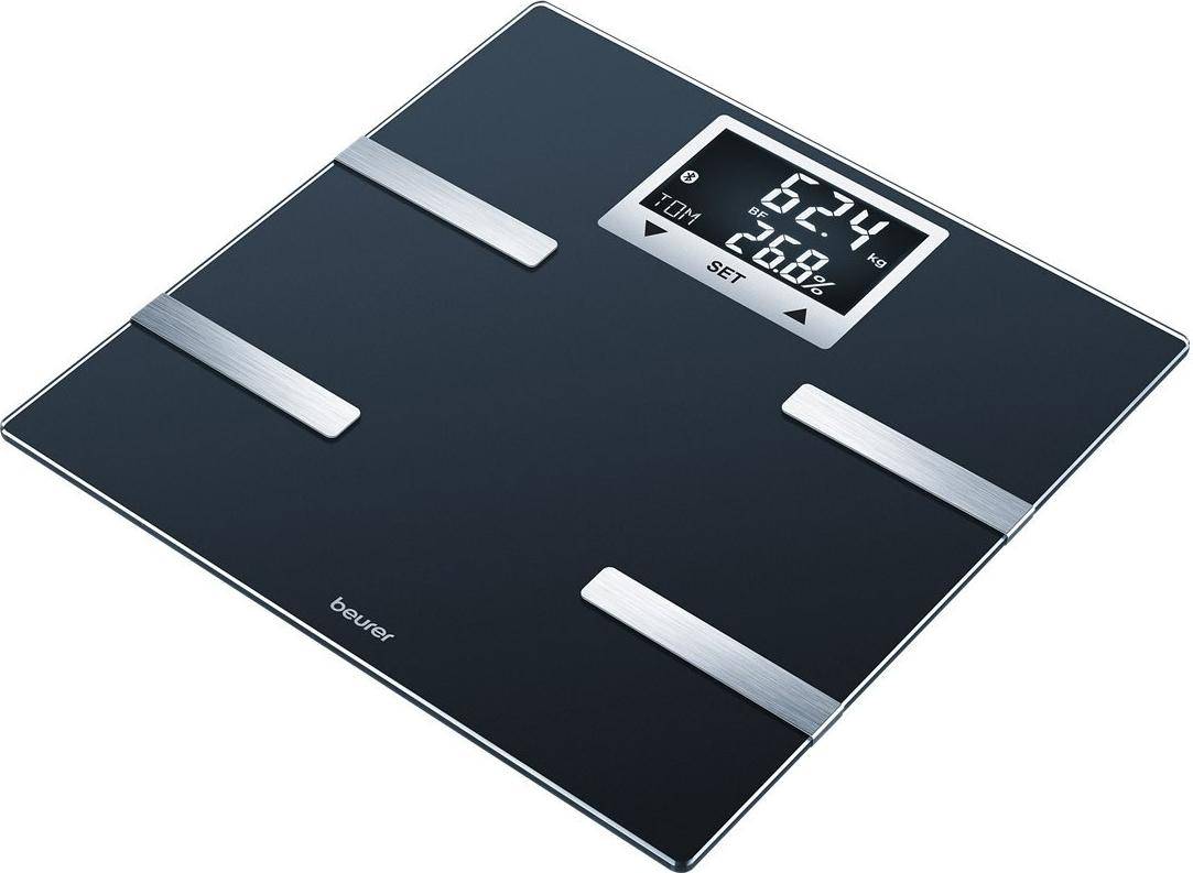 Beurer BF 720 Diagnostische Weegschaal - Capaciteit 180 kg - Bluetooth - Zwart LCD Display-0