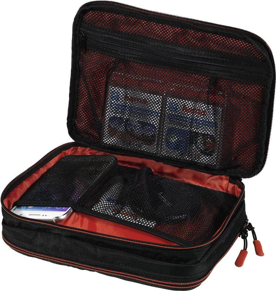 Hama Fancy Organizer L Camera Accessoire Tas PolyTex Zwart (00139875)-0