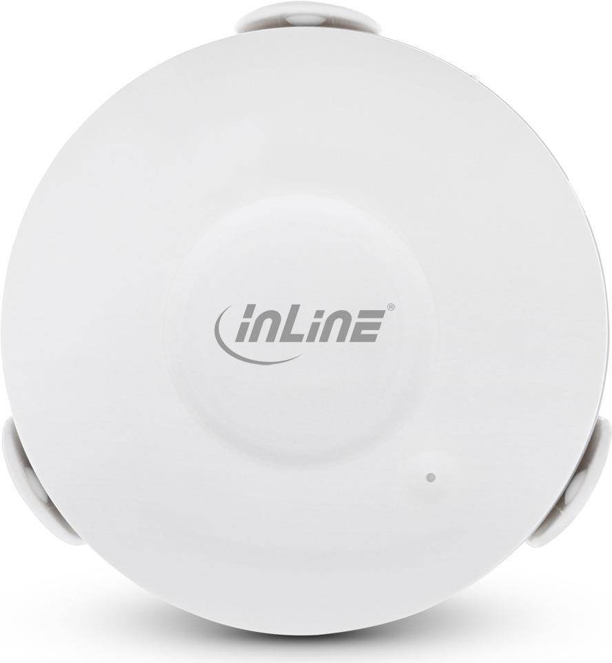 InLine SmartHome - Vochtigheidsensor - Draadloos - 802.11b/g/n - 2.4 GHz - Wit-0