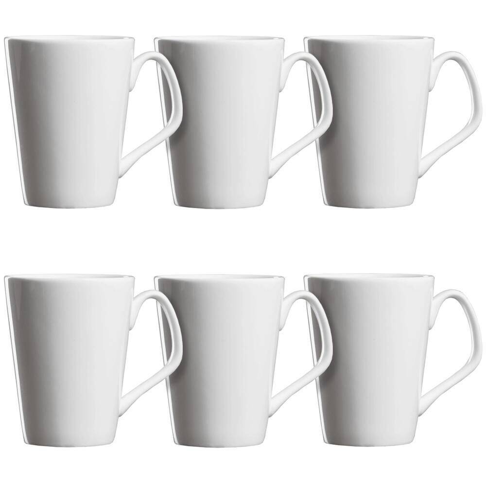 Ritzenhoff & Breker Arena Witte Koffiemokken, 340 ml, 6-delige Set, Model 317381 6-piece-0
