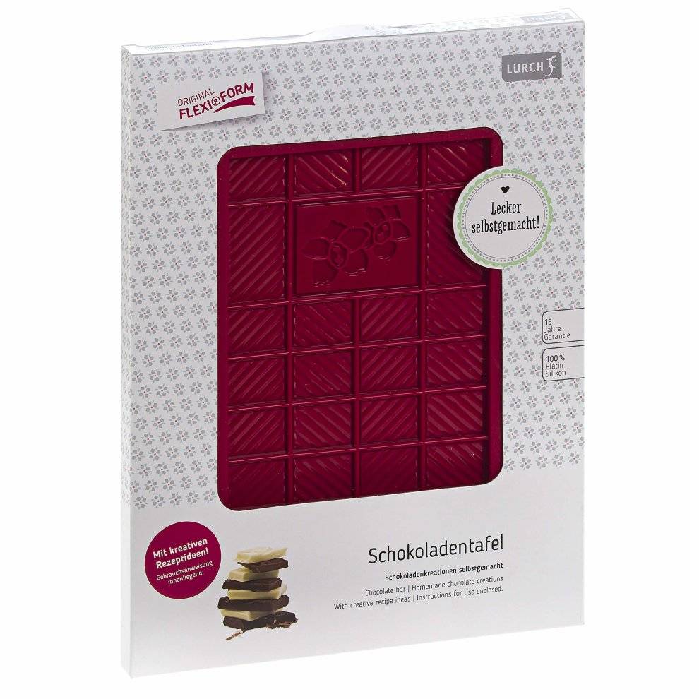 Lurch Chocoladevorm Silikon 12,0 x 20,5 cm (83090)-1