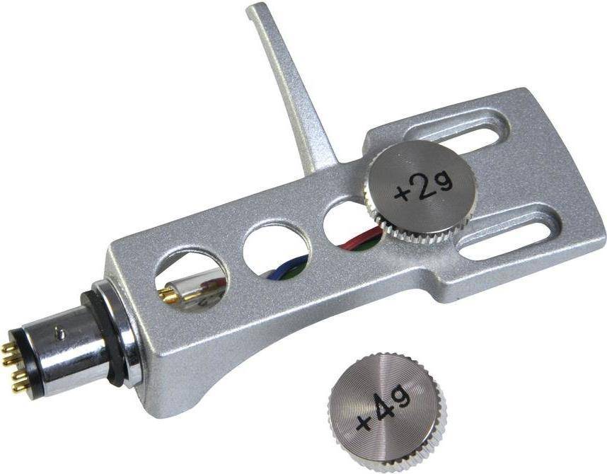 Omnitronic Headshell Systeemdrager met Gewicht, Zilver - Model 10605262-0