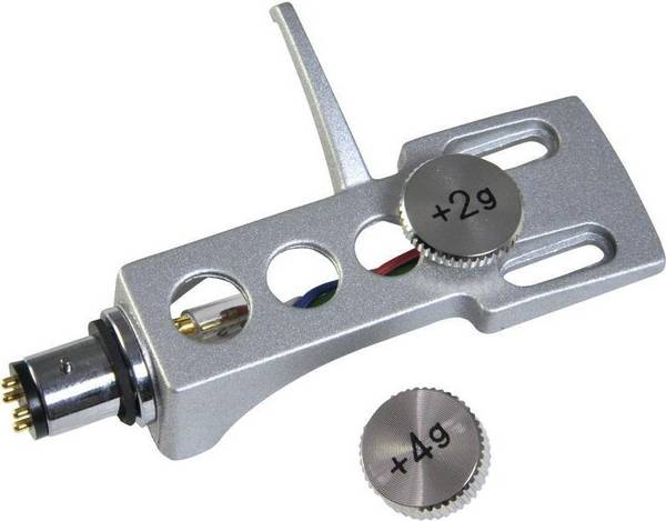 Omnitronic Headshell Systeemdrager met Gewicht, Zilver - Model 10605262