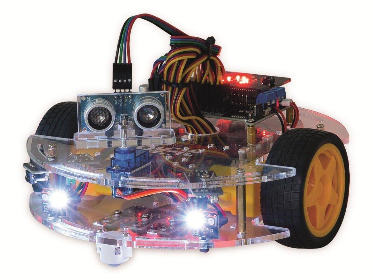 Joy-it Roboter Micro:Bit JoyCar Compleet Set MB-Joy-Car-set4-0