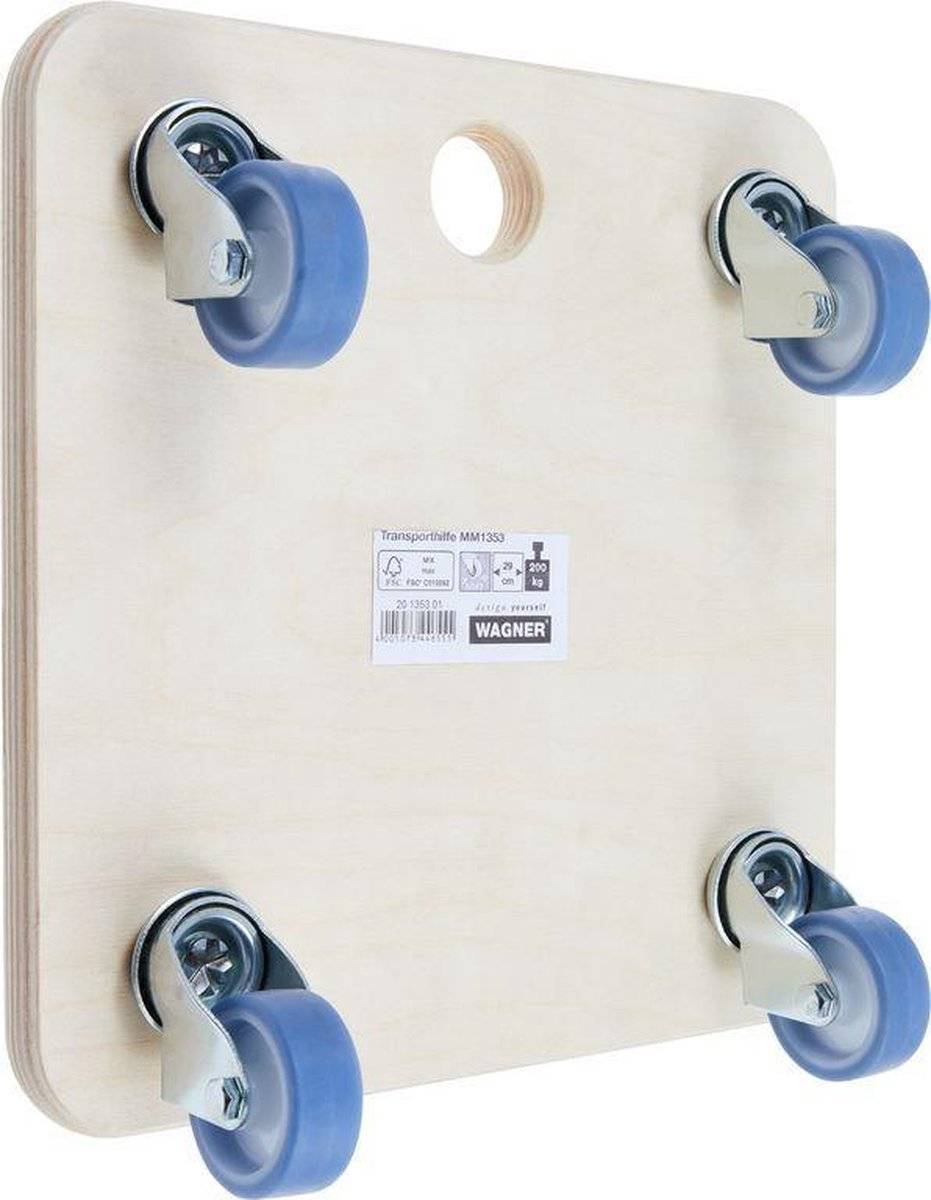Wagner Transportroller MM 1353, Berken, 29,0 x 29,0 cm, MPN: 20135301-0
