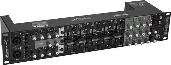 OMNITRONIC EM-650B MK2 Entertainment Mixer voor Studio en Live Gebruik (10007113)
