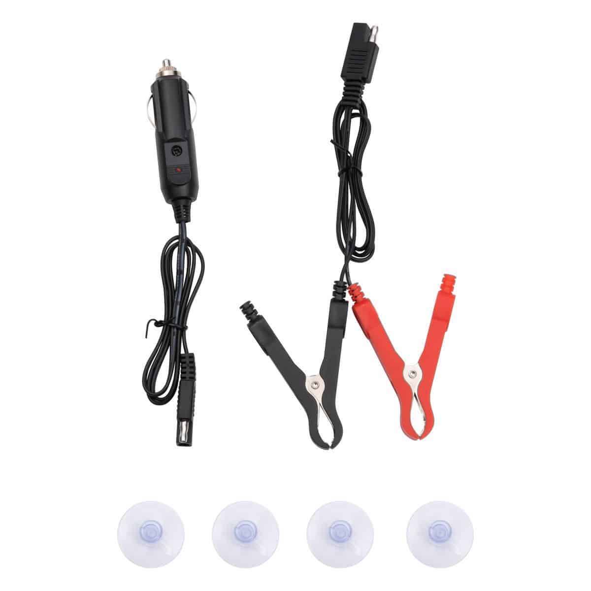 Technaxx Zonnebatterij Oplader voor 12V Batterijen (5018)-0