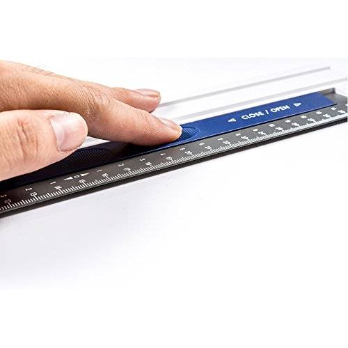 STAEDTLER Mars Tekenbord DIN A3, Wit-Antraciet-Blauw met Parallelle Tekenrail (661 A3)-4