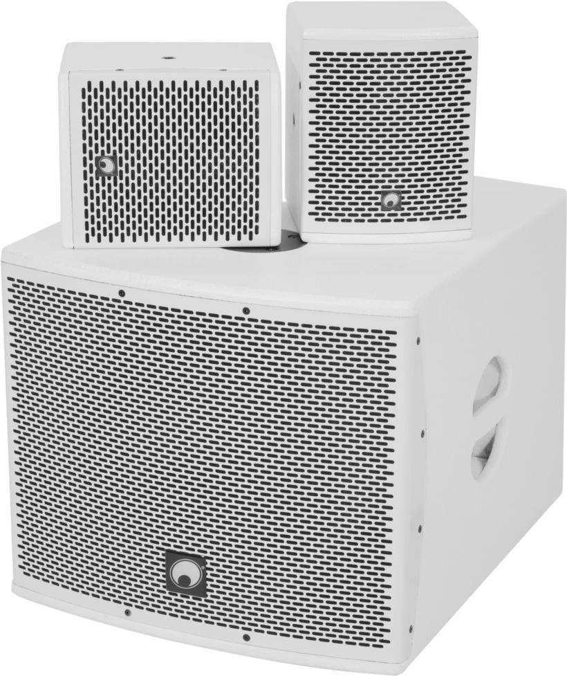 Omnitronic 20000728 Luidspreker Wit Bedraad 130 W (20000728)-0