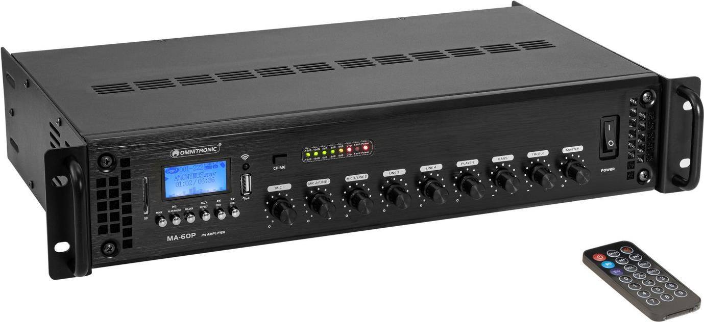 OMNITRONIC MA-60P ELA Mengversterker (80709612)-0