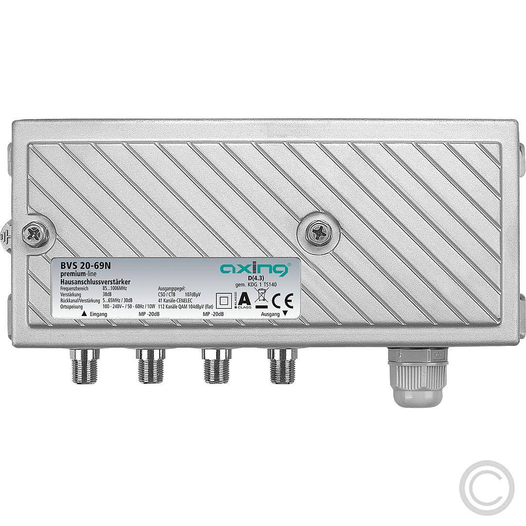 AXING BVS2069N Hausanschlussverstärker 38 dB (BVS02069N)-0