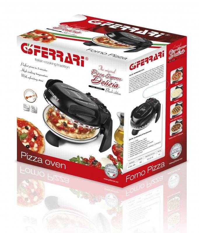 G3 Ferrari Pizzamaker 1200W Zwart 1 Pizza Delizia-2
