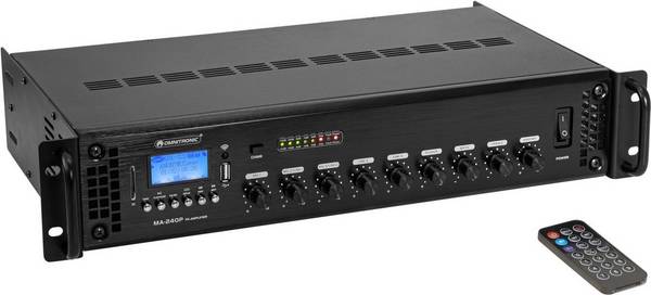 OMNITRONIC MA-240P ELA Mengversterker (80709632)