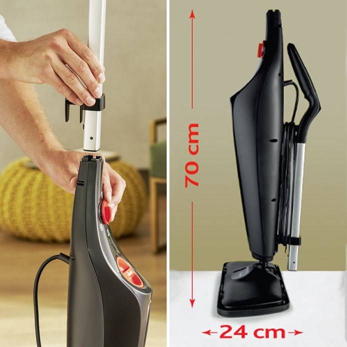Vileda Steam XXL Plus Draagbare Stoomreiniger 0.4 L 1550 W Zwart-0