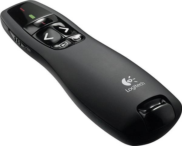 Logitech R400 Draadloze Presenter RF Zwart (910-001354)
